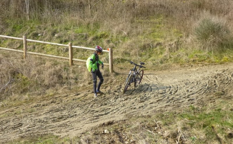 Randonnée MIRIBEL COTIERE le 13 mars 2016